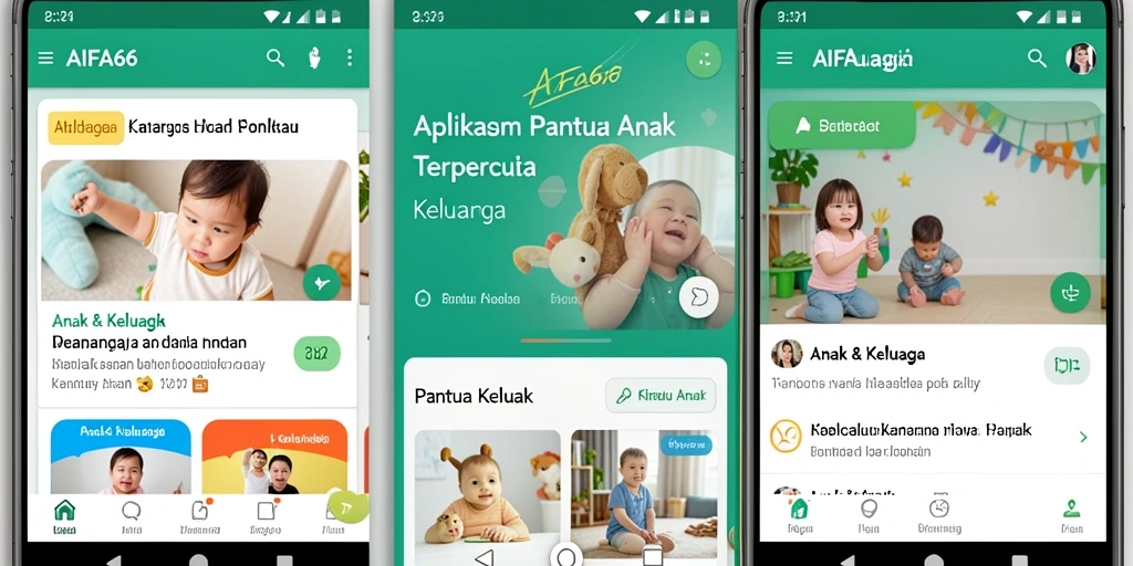 Tampilan antarmuka AIFA66 untuk memantau anak dengan jelas.