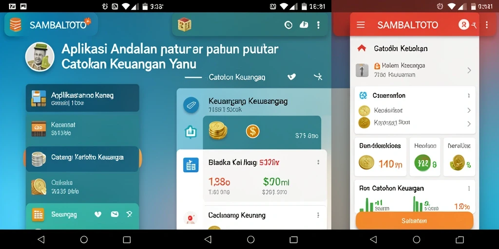 Antarmuka aplikasi SAMBALTOTO yang jelas dan mudah digunakan.
