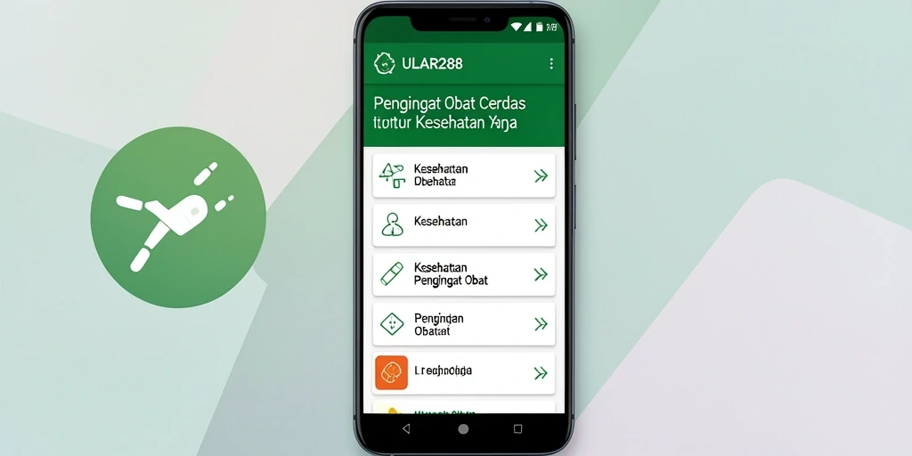 Antarmuka pengguna ULAR288 yang intuitif dan mudah digunakan.